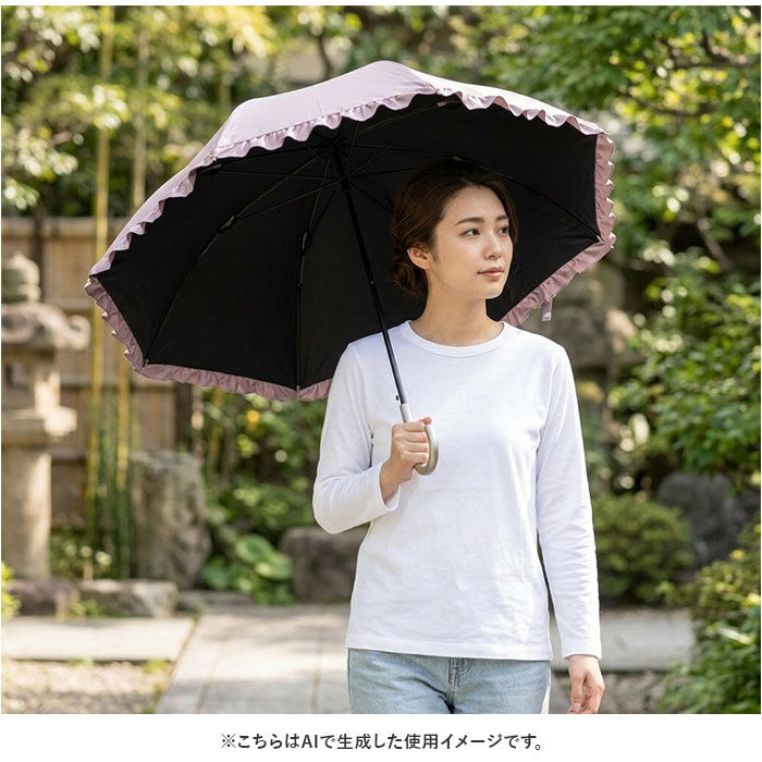 BACKYARD FAMILY「晴雨兼用傘 長傘 レディース 通販 日傘 傘 おしゃれ UVカット 紫外線対策 遮光 紫外線遮蔽率」|傘|