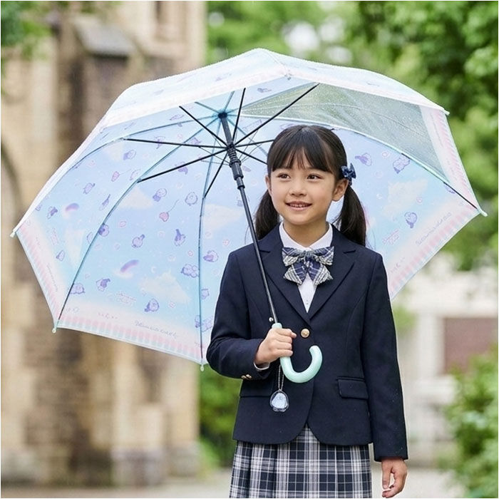 BACKYARD FAMILY「傘 子供用 女の子 通販 長傘 キッズ 50cm 50センチ かわいい グラスファイバー骨 丈夫」|傘|