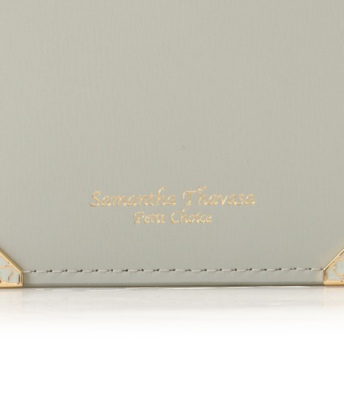 Samantha Thavasa Petit Choice「ゴールドフラワーモチーフ マルチケース」|コインケース|