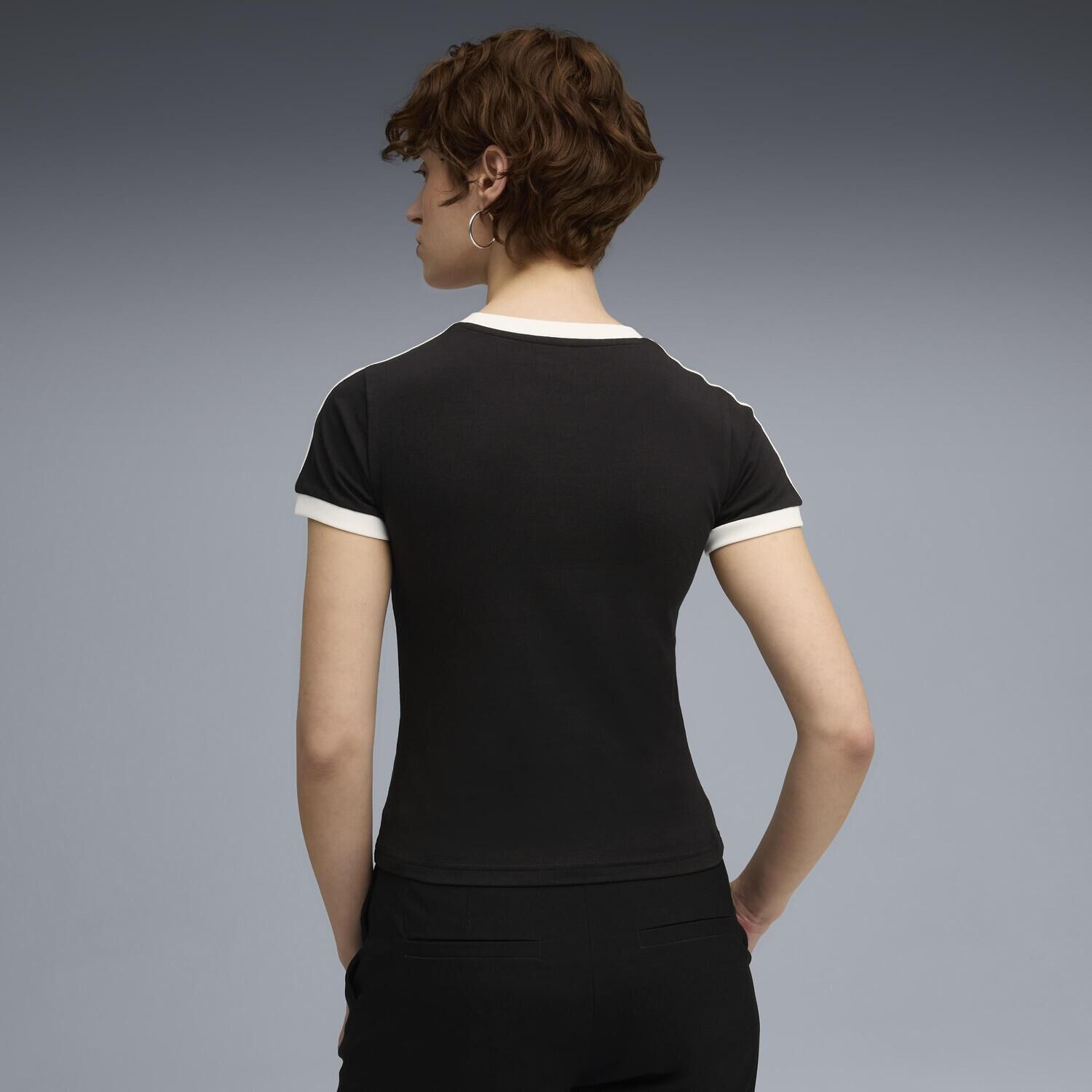 PUMA「【PUMA ｳｪｱ】W T7 SLIM TEE」|Tシャツ・カットソー|