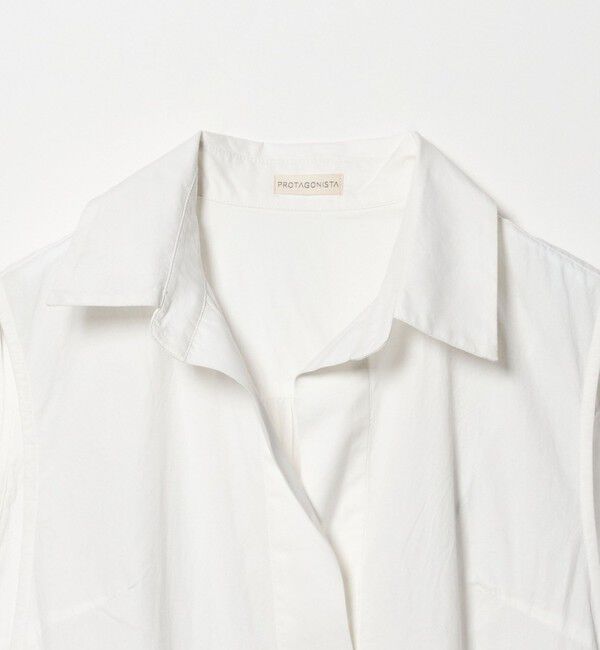 EMMEL REFINES「＜PROTAGONISTA＞カットワーク ノースリーブ ブラウス＜ Select by EMMEL REFINES ＞」|シャツ・ブラウス|