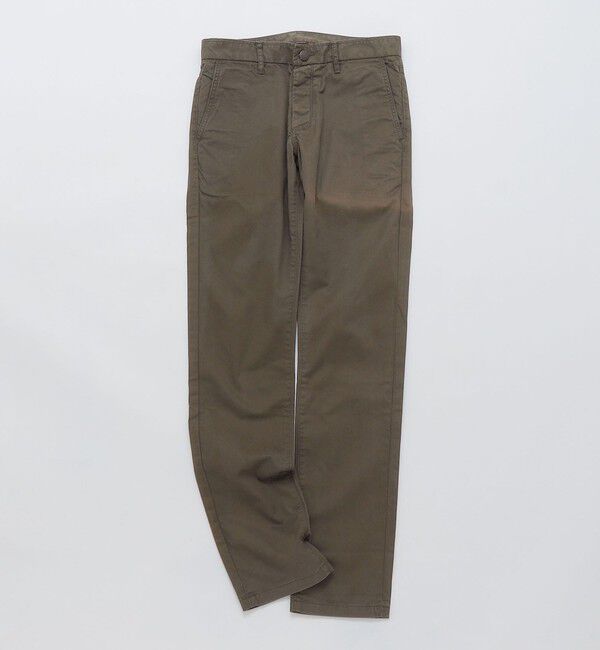 SHIPS「GROWN&SEWN: Independent Slim Pant - Ultimate Twill」|チノ|ライトオリーブ