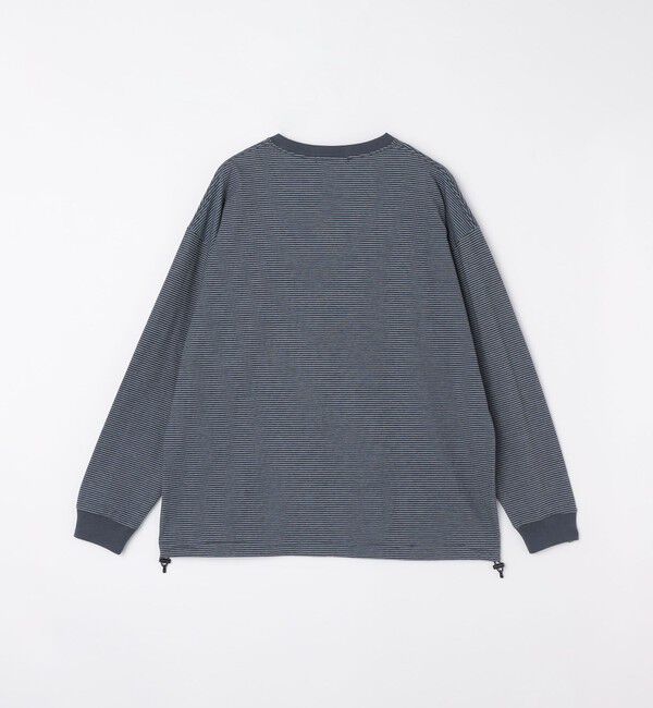 SHIPS「City Ambient Products: SHELTECH(R) マイクロボーダー 長袖Tシャツ」|Tシャツ・カットソー|