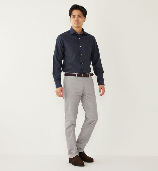 SHIPS Colors 「SHIPS Colors:SMART TECH(R) ノーアイロン ワイドカラー シャツ」|シャツ・ブラウス|