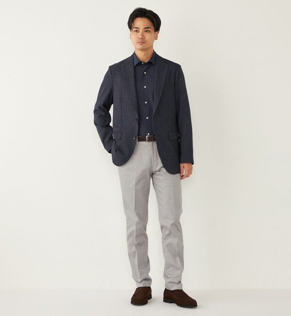 SHIPS Colors 「SHIPS Colors:SMART TECH(R) ノーアイロン ワイドカラー シャツ」|シャツ・ブラウス|