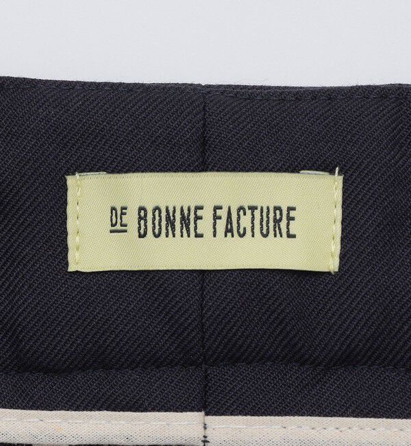 SHIPS「DE BONNE FACTURE: GRANDAD TROUSERS」|スラックス|