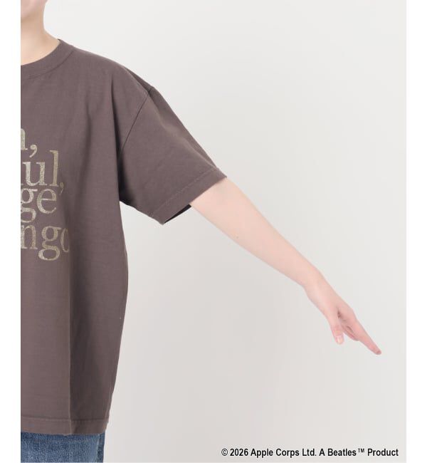 journal standard L'essage「【GOOD ROCK SPEED】THE BEATLES 26BTL001W ss Tシャツ」|Tシャツ・カットソー|