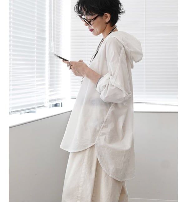 journal standard luxe「キャンブリック フードシャツ」|シャツ・ブラウス|