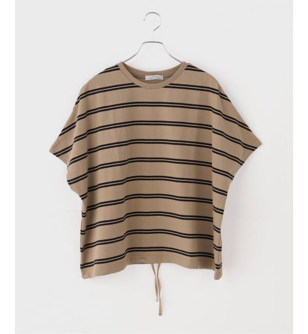 JOURNAL STANDARD relume「《追加》フレンチスリーブボーダーTシャツ」|Tシャツ・カットソー|