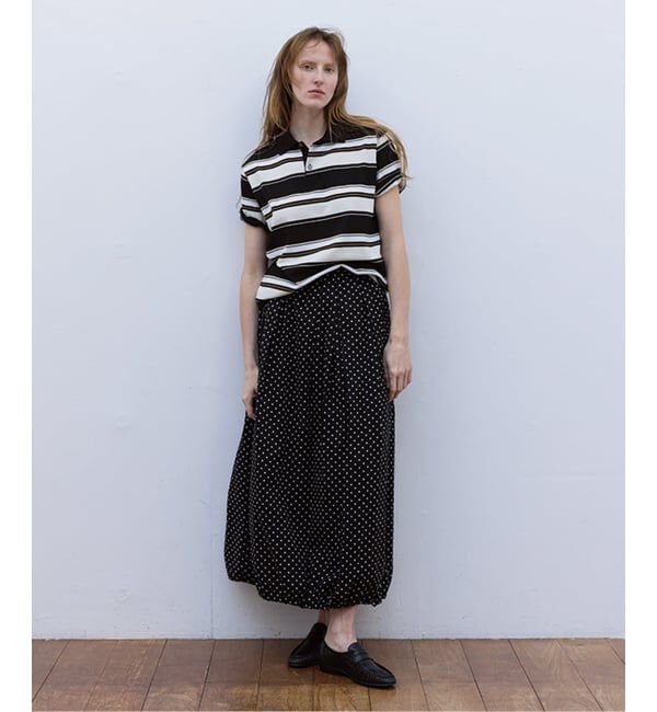 Glyph「《一部店舗+WEB限定》Glyph Multi Border Knit Poloshirt」|ニット・セーター|