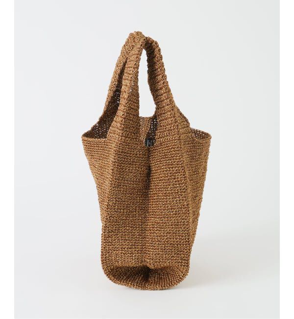 FRAMeWORK「BAGMATI /バグマティ shopping ラフィアライクバッグ」|かごバッグ|