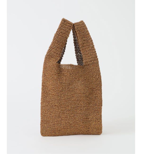 FRAMeWORK「BAGMATI /バグマティ shopping ラフィアライクバッグ」|かごバッグ|