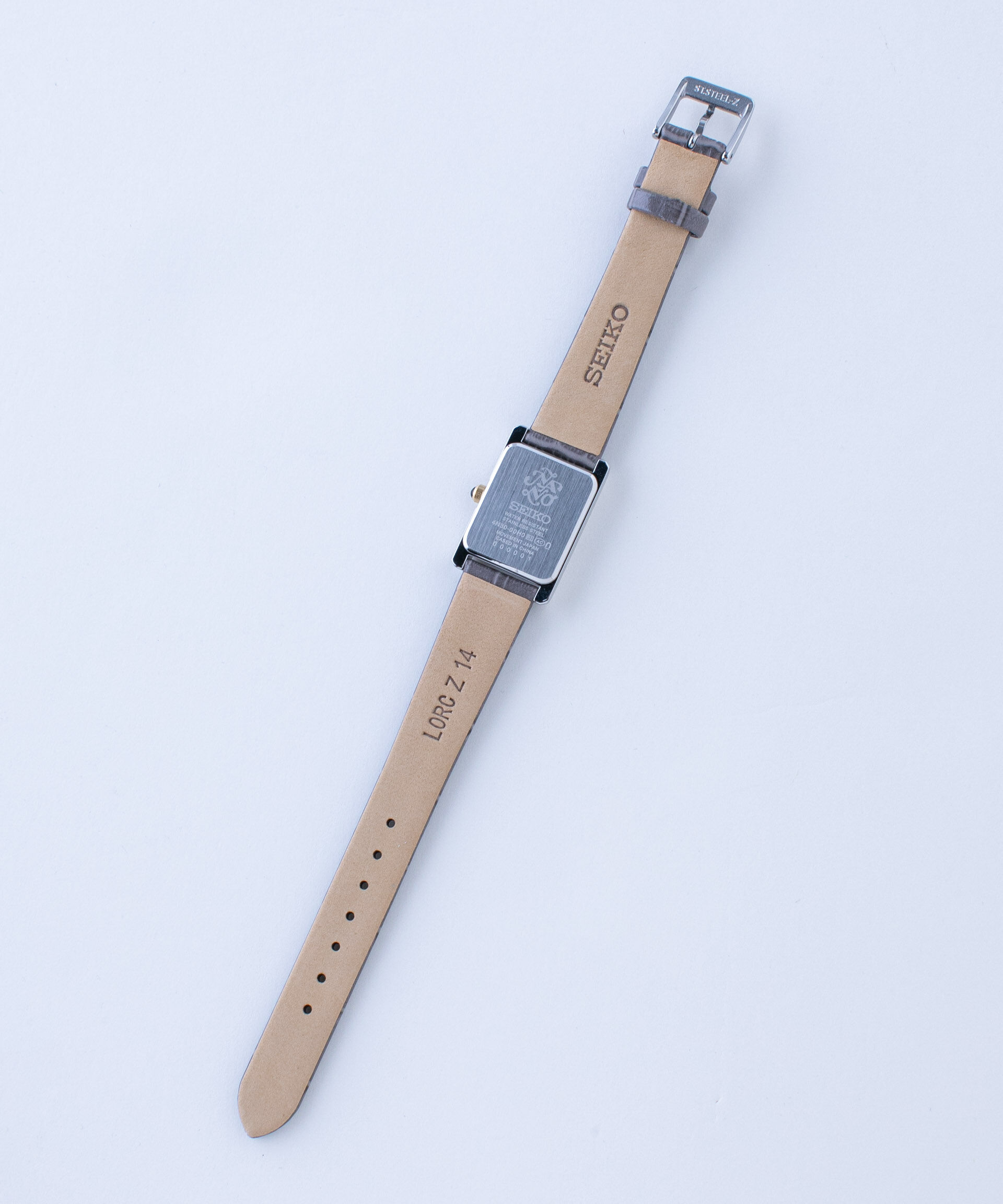 nano･universe「SEIKO/セイコー コラボレーション スクエア シルバー&times;グレー」|腕時計|