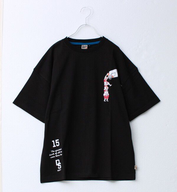 FREDY MAC「【Duckster/ダックスター】16/-天竺DUNKルーズTEE」|Tシャツ・カットソー|ブラック