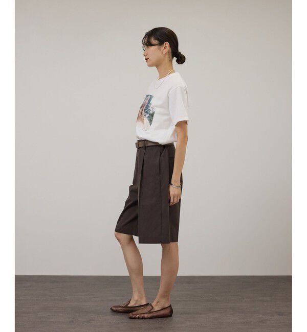 SALON adam et rope'「【COUTURE D'ADAM（クチュール ド アダム）】Jane / Color フォトT」|Tシャツ・カットソー|