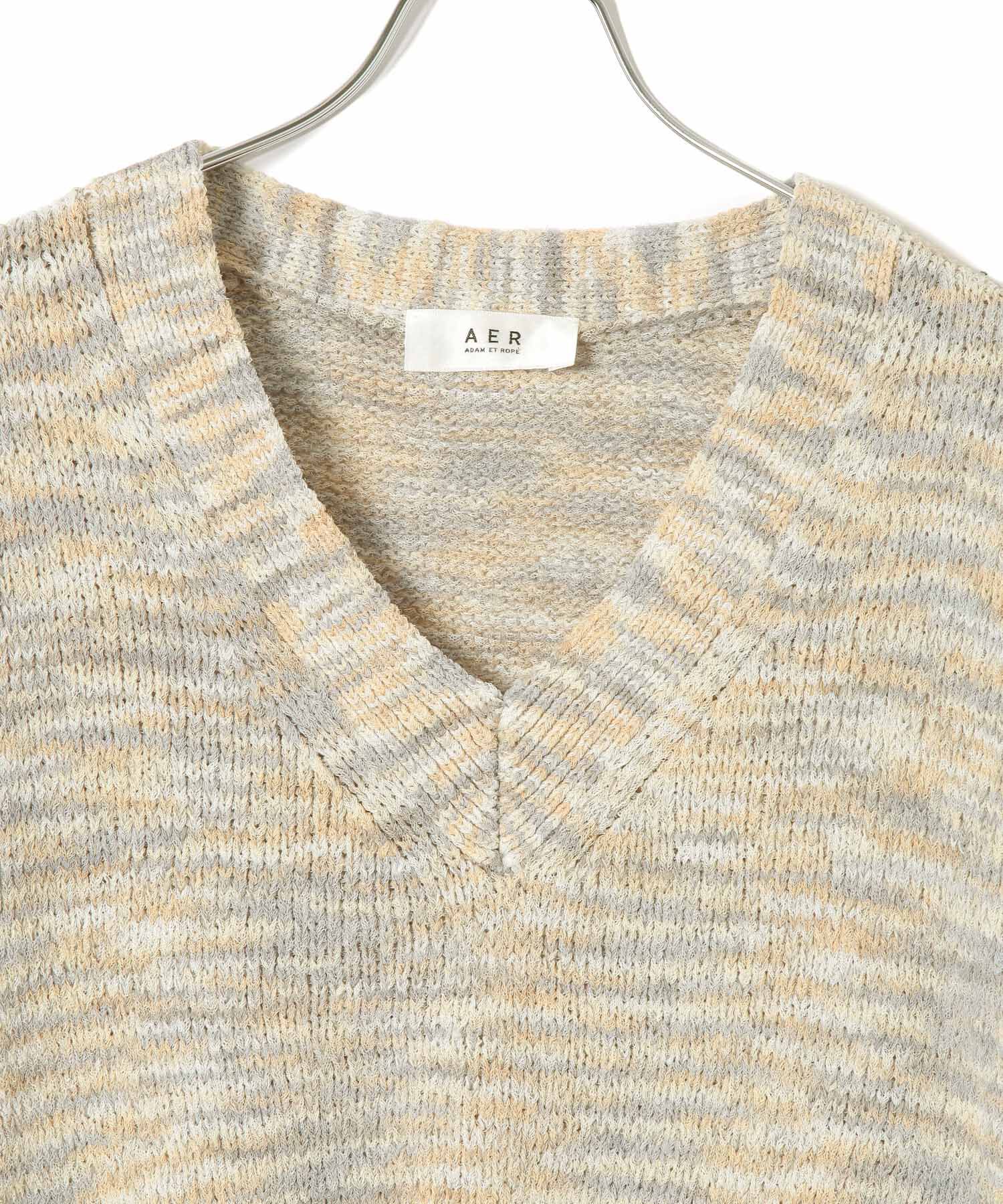 ADAM ET ROPE'「【WEB限定】ファンシーニットジレ」|ニット・セーター|