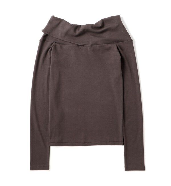 ADAM ET ROPE'「【EMOELLE】スビンコットンオフショルトップス」|Tシャツ・カットソー|