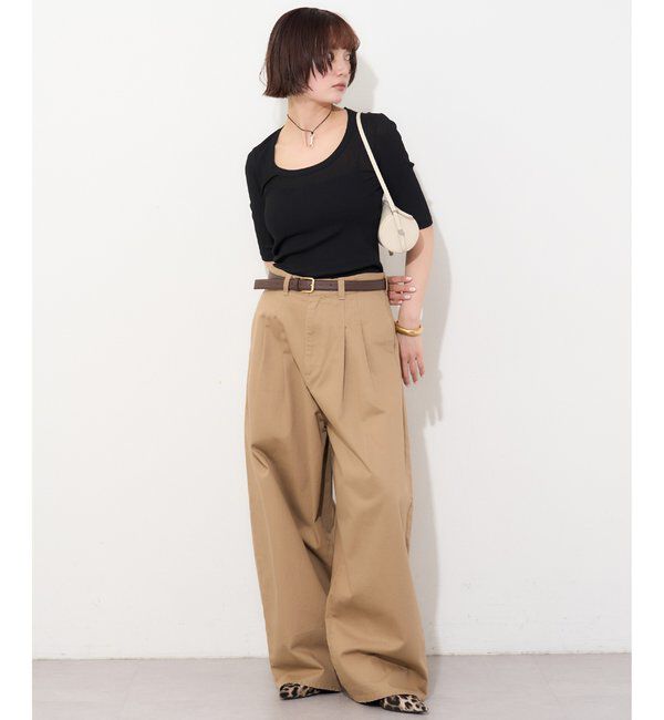  「《人気再販アイテム》【myporter】ラウンドネックドライフィットカットソー」|Tシャツ・カットソー|