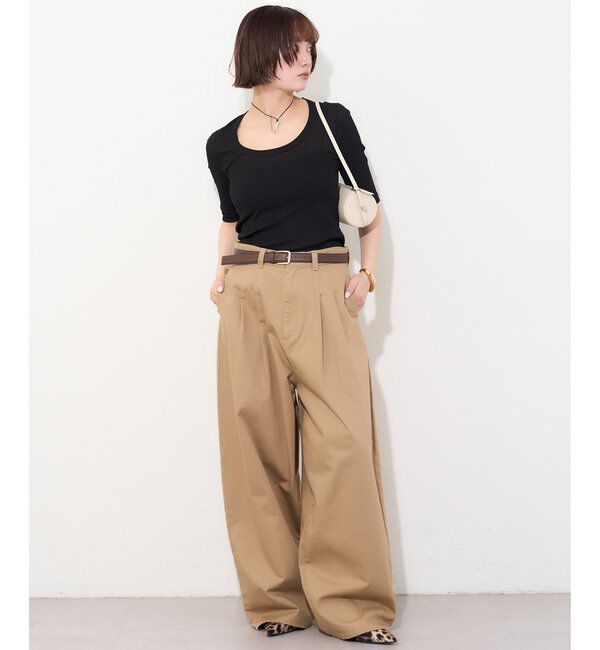  「《人気再販アイテム》【myporter】ラウンドネックドライフィットカットソー」|Tシャツ・カットソー|