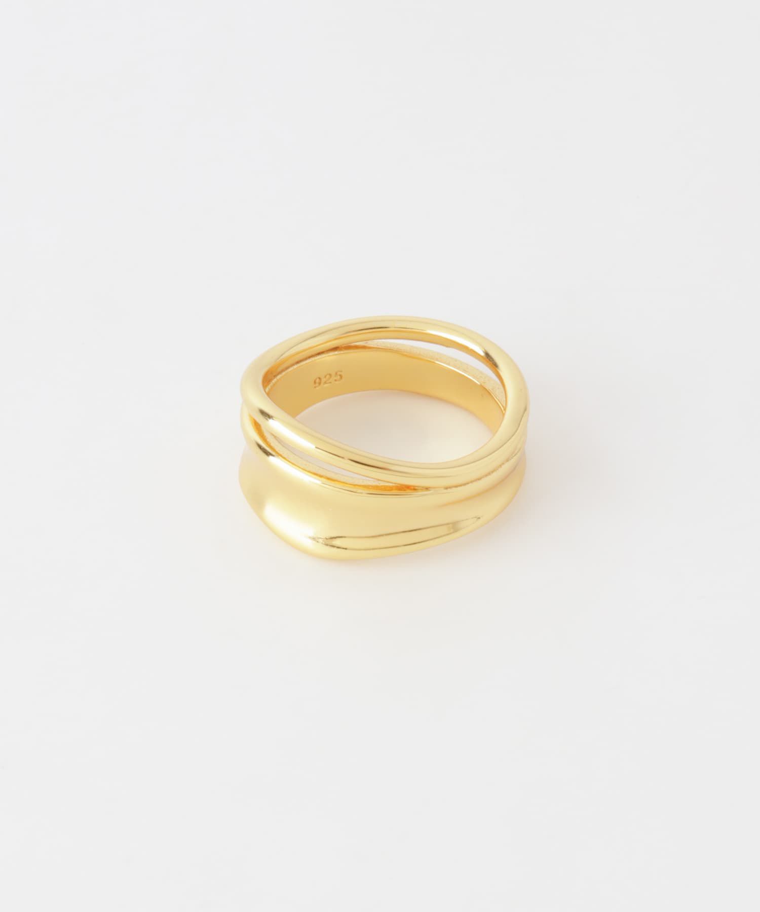 SMELLY「SMELLY so&rsquo;　double line ring」|リング|
