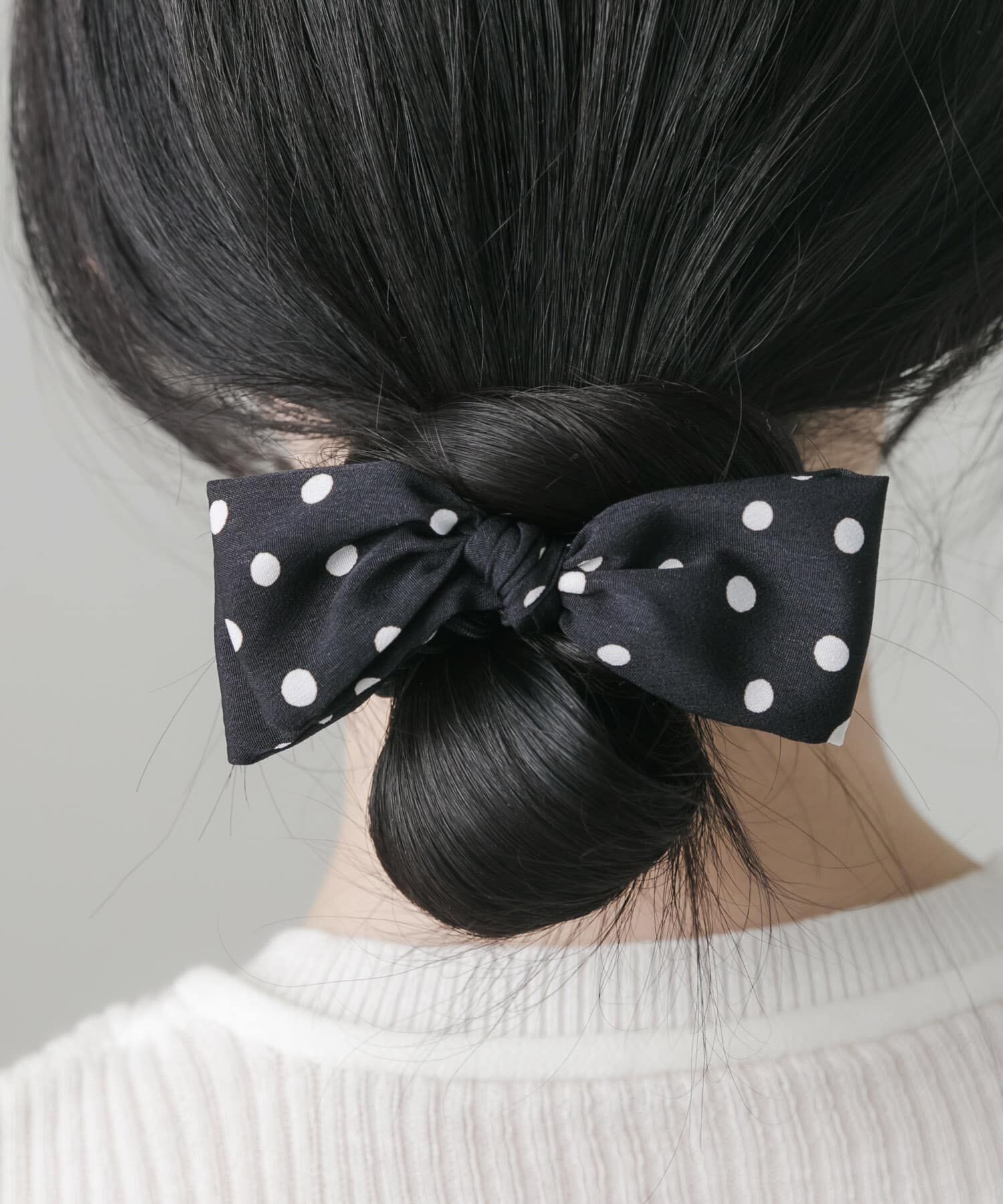 SMELLY「ドットリボン3セットヘアゴム」|ヘアゴム・シュシュ|
