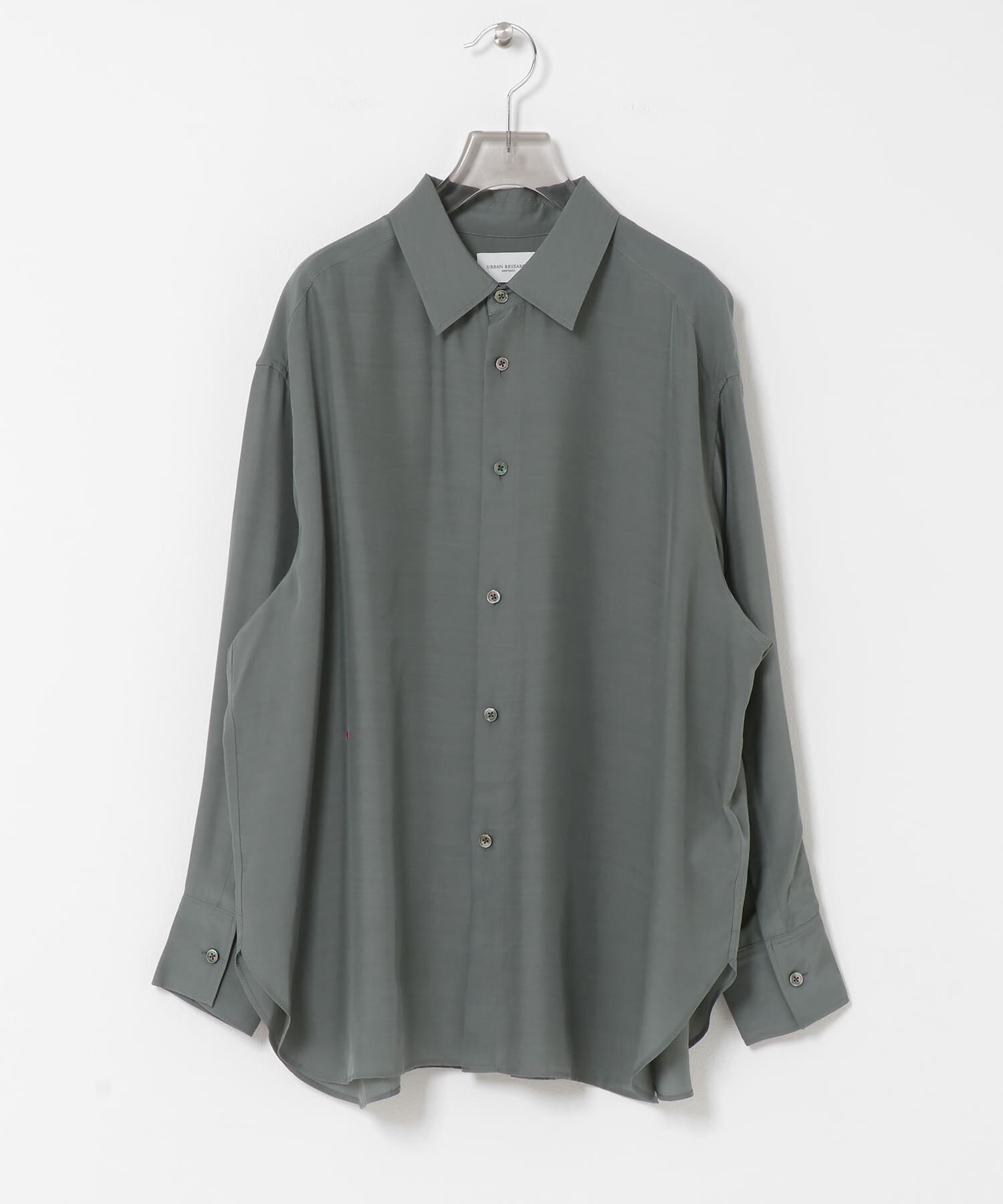 URBAN RESEARCH「new basic　WASHABLE CUPRA SHIRTS」|シャツ・ブラウス|