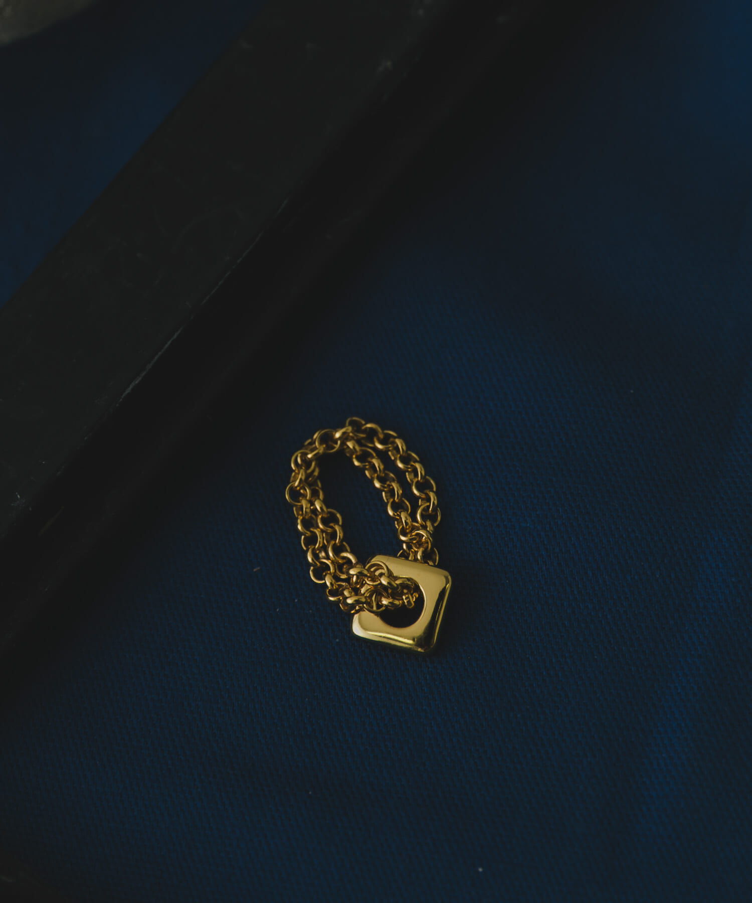 SMELLY「SMELLY so&rsquo;　point chain ring」|リング|