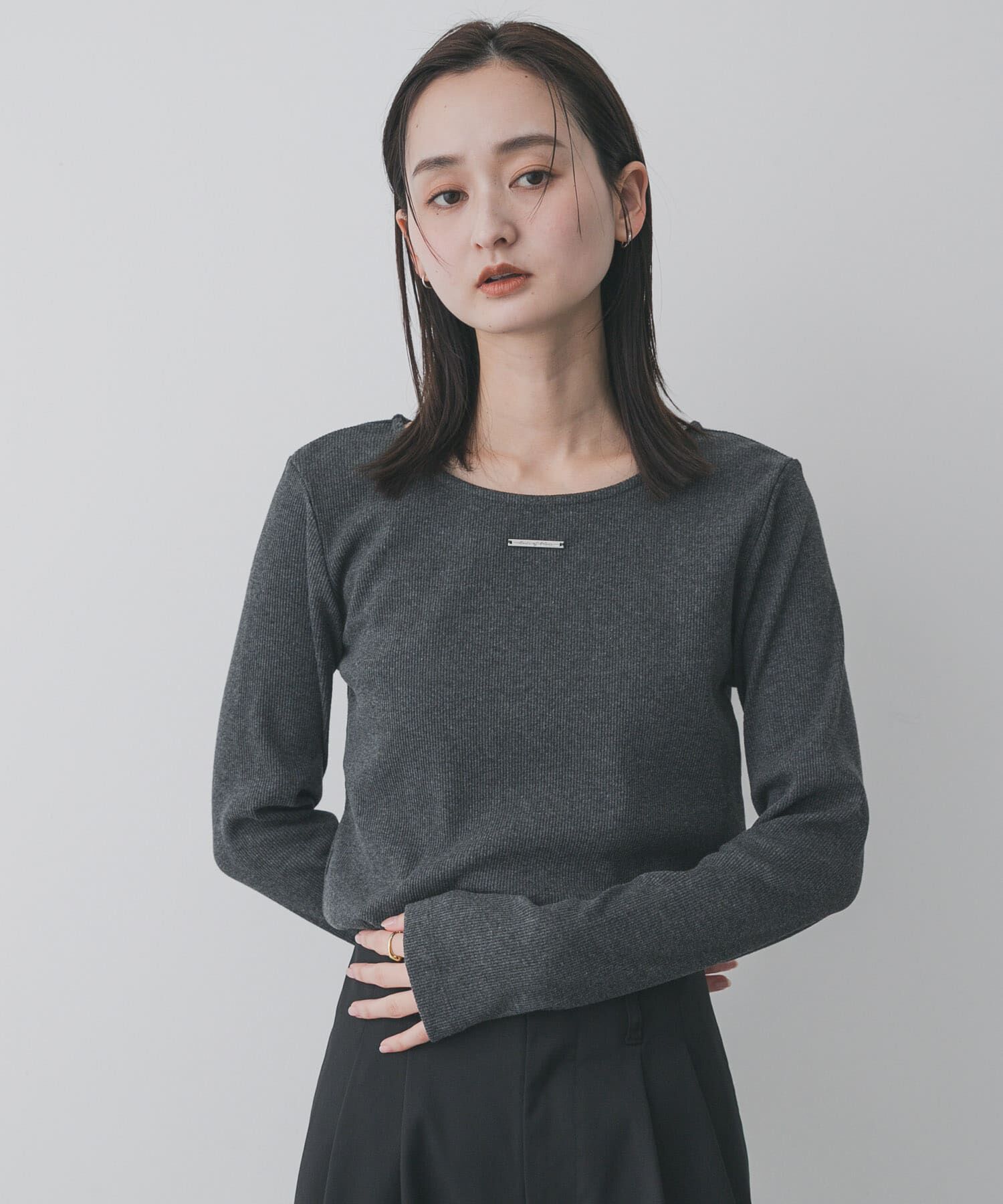 SENSE OF PLACE by URBAN RESEARCH「プレートツキバレエネックトップ」|Tシャツ・カットソー|