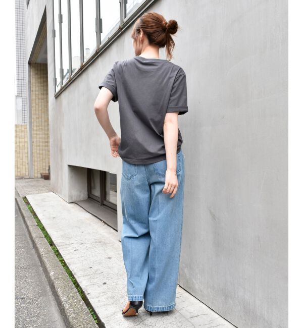  「《手洗い可能》Les Grands BoulevardsロゴTシャツ」|Tシャツ・カットソー|