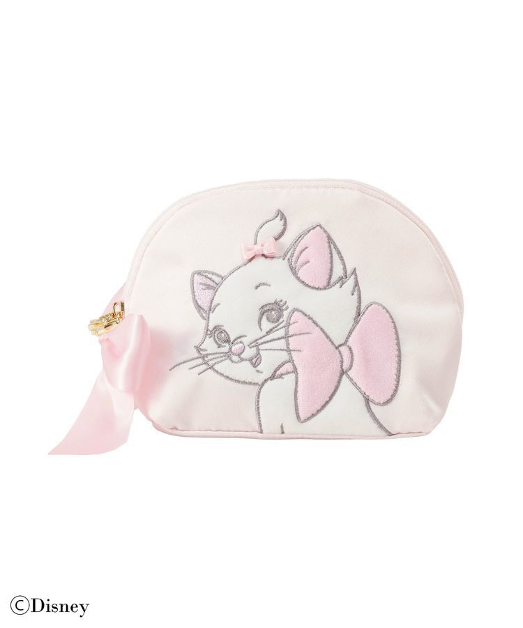 Maison de FLEUR「Disney Marie/ラウンドポーチ」|ポーチ|