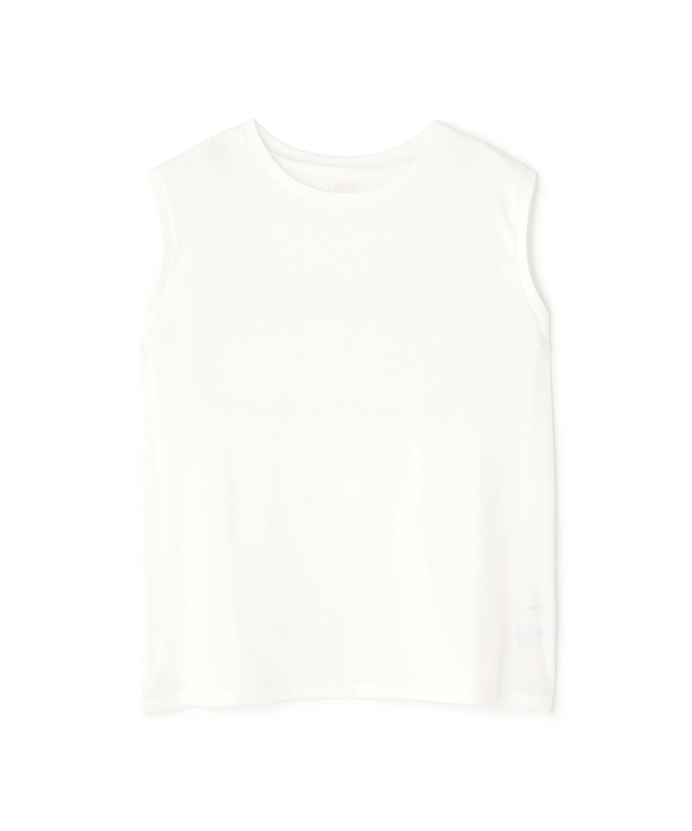  「メタルプレートノースリーブカットソー」|Tシャツ・カットソー|