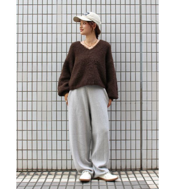 Ungrid「カシミヤ混ニットパンツ」|その他|