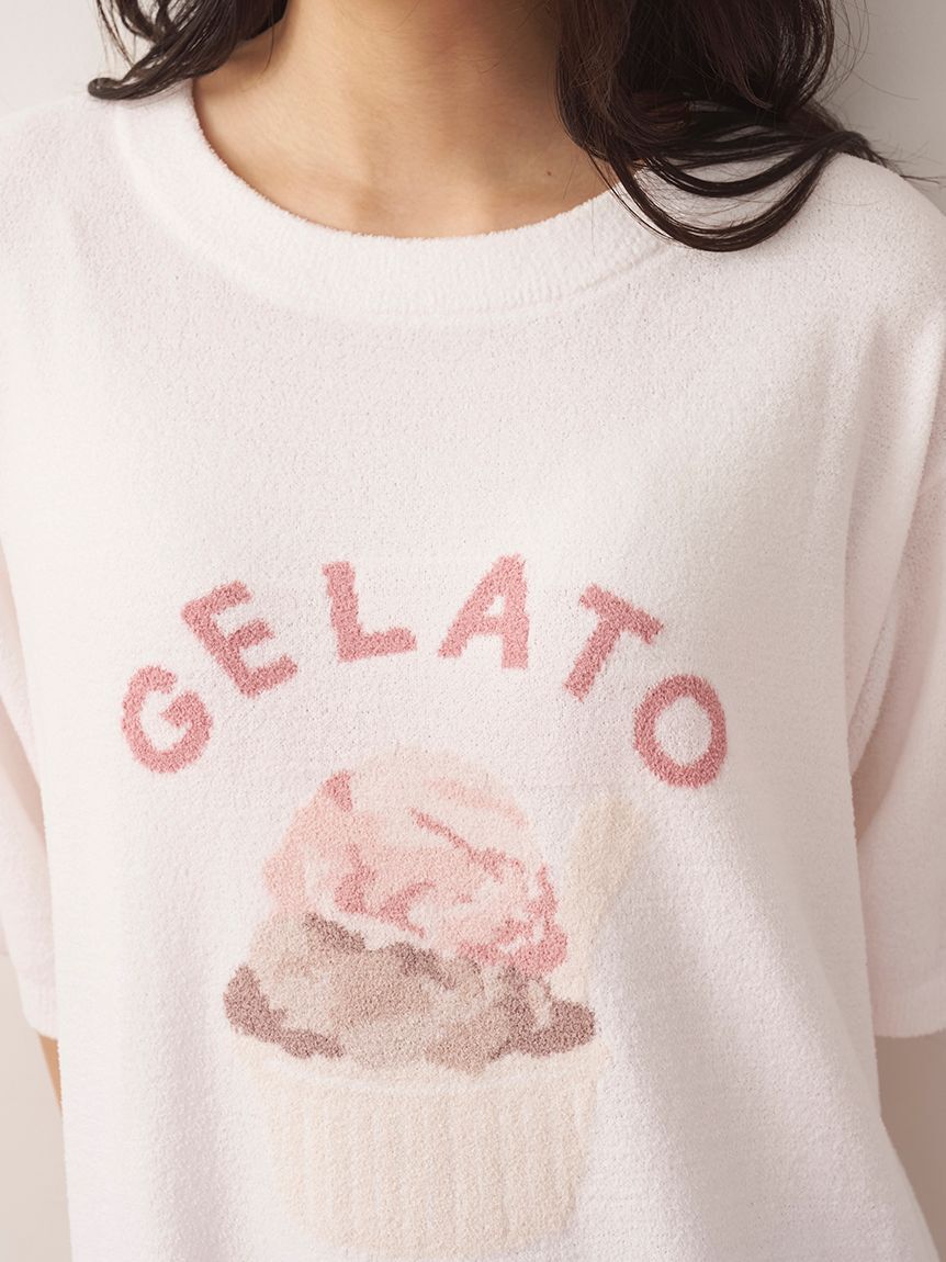 gelato pique「モチーフ柄ジャガードワンピース」|ルームウェア|