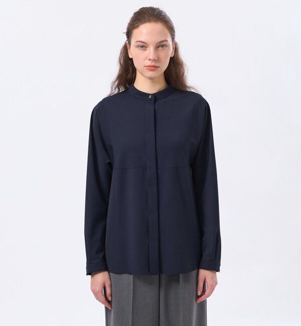 MACKINTOSH PHILOSOPHY「【CRANWELL SHIRTS(クランウェルシャツ)】ウールトロピカル」|シャツ・ブラウス|
