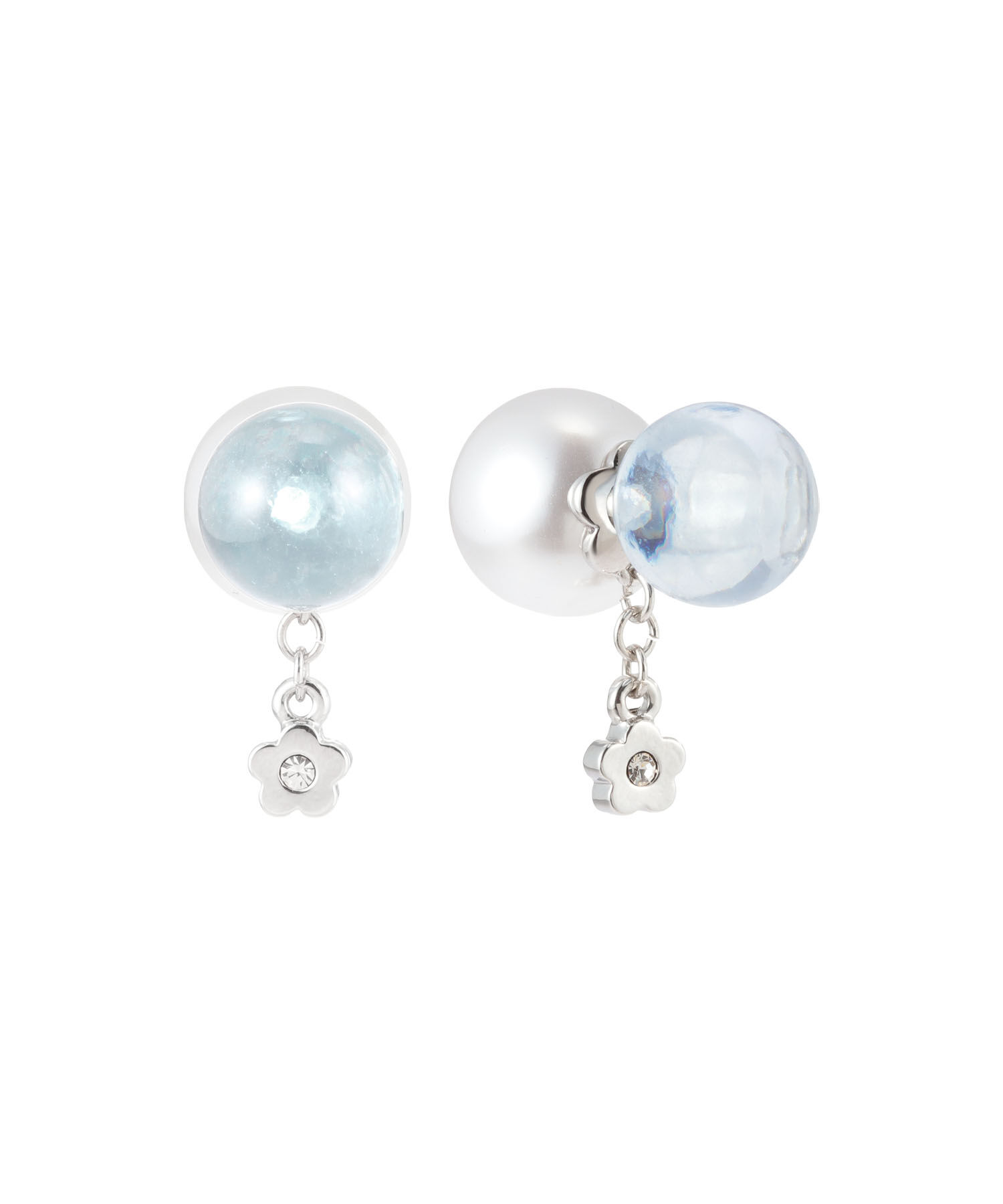 MARY QUANT「クリアボールピアス」|ピアス|