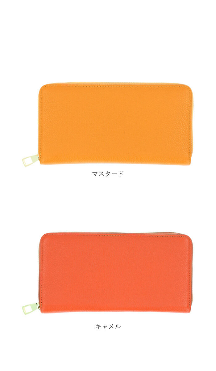 BACKYARD FAMILY「LIZDAYS リズデイズ 長財布 コインスルー 通販 財布 本革 小銭入れ レシート 小銭」|財布|