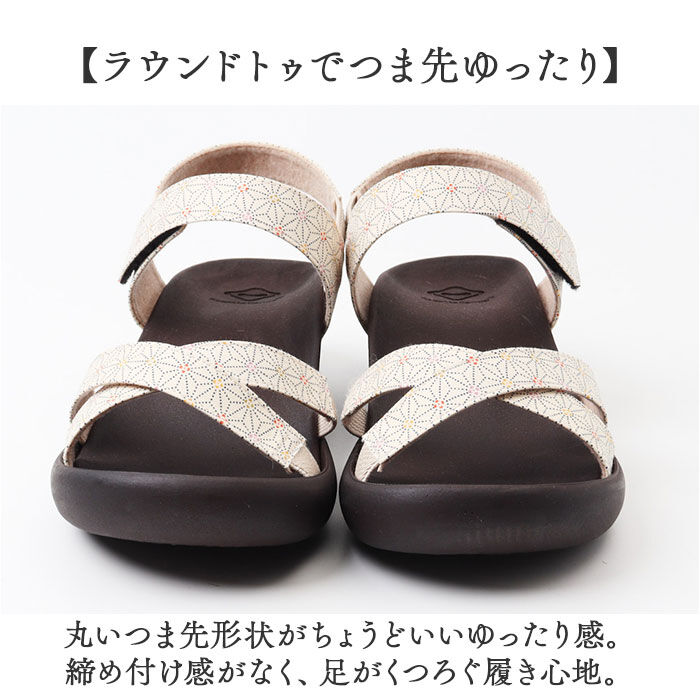 BACKYARD FAMILY「リゲッタカヌー サンダル CJFW3518 通販 日本製 コンフォートサンダル ストラップサンダル」|サンダル|