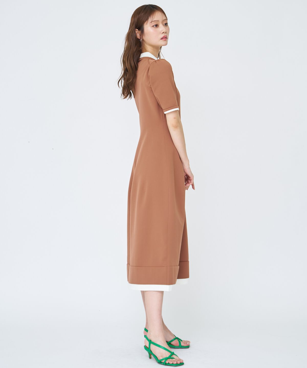 アンドクチュール「ポロニットワンピース」|ワンピース|