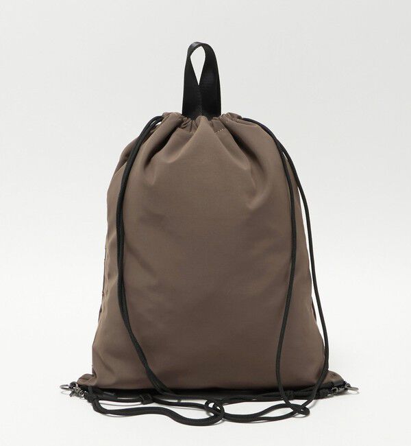 UNITED ARROWS green label relaxing「【WEB限定】マット リップストップ ナップサック バッグ -撥水-」|リュック|