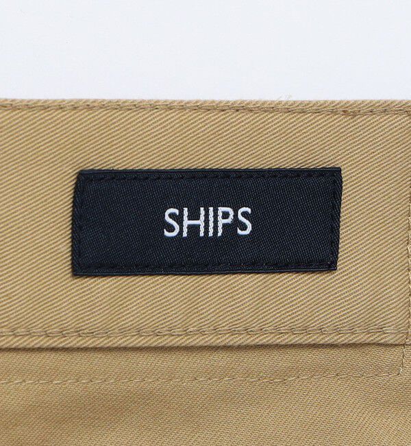 SHIPS「SHIPS: コンパクト ストレッチ 5ポケット パンツ」|チノ|