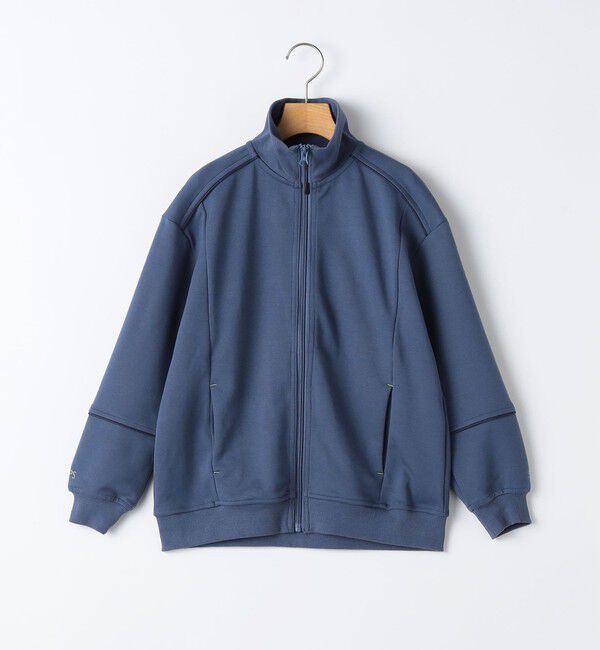 SHIPS KIDS「SHIPS KIDS:140～160cm /リブ スタンド トラックジャケット」|スウェット・ジャージ|ブルー