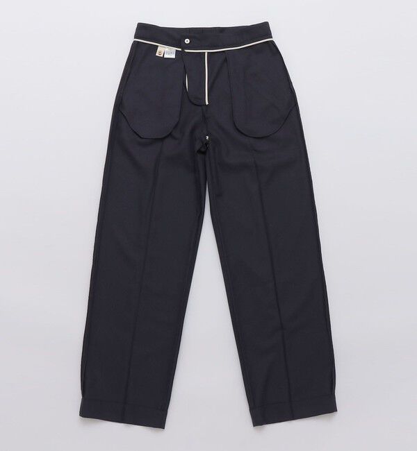 SHIPS「DE BONNE FACTURE: GRANDAD TROUSERS」|スラックス|