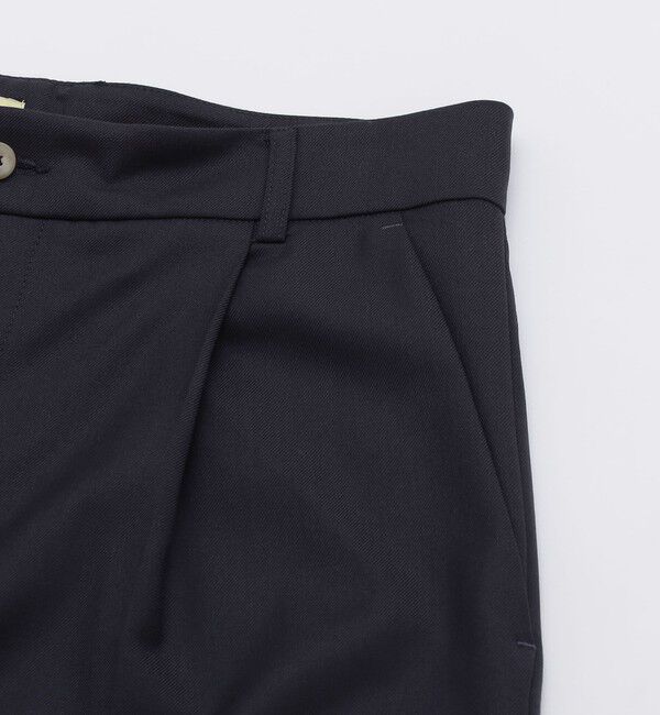 SHIPS「DE BONNE FACTURE: GRANDAD TROUSERS」|スラックス|