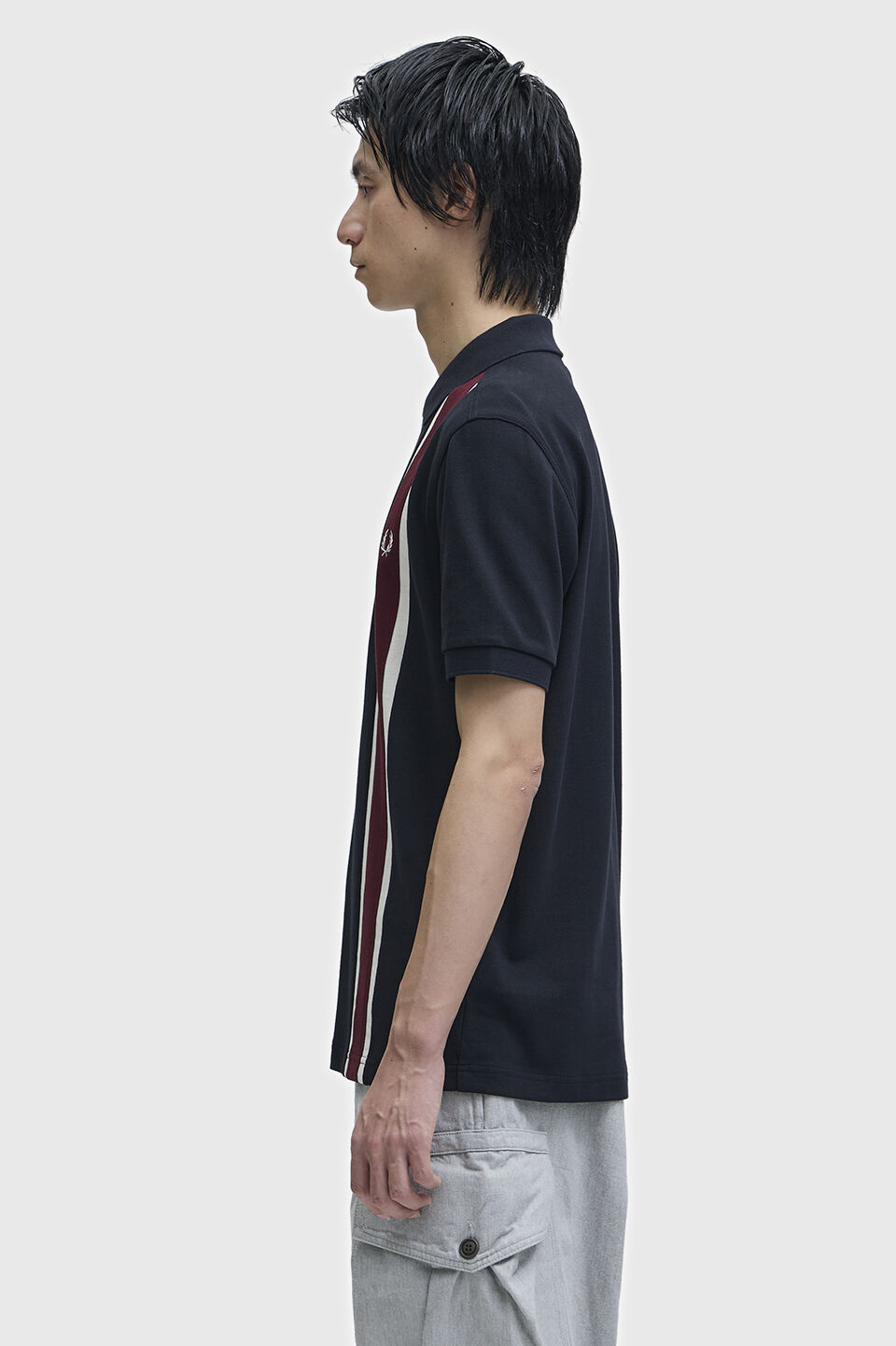 FRED PERRY 「Tramline Polo Shirt／トラムラインポロシャツ」|ポロシャツ|