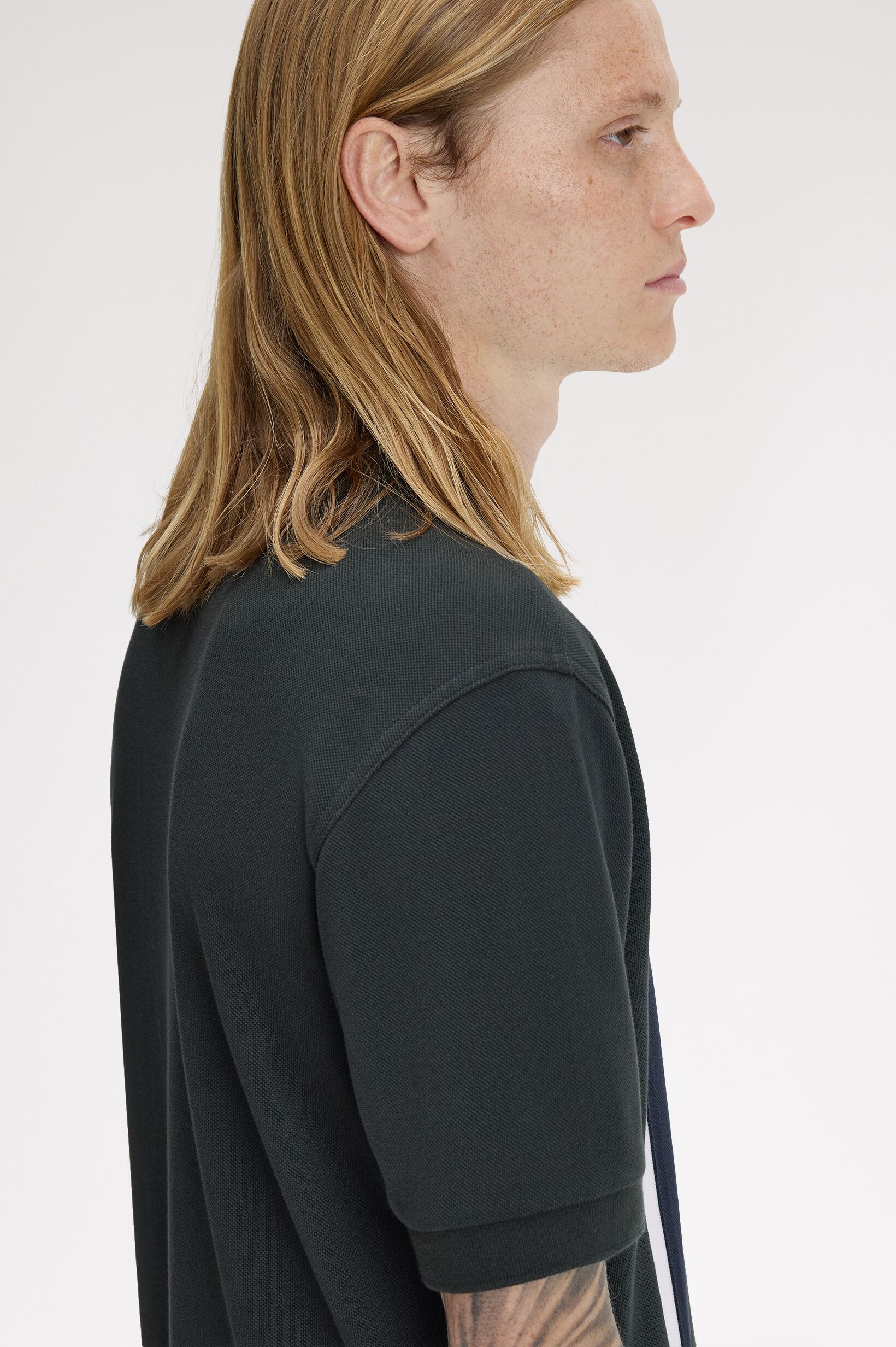 FRED PERRY 「Tramline Polo Shirt／トラムラインポロシャツ」|ポロシャツ|