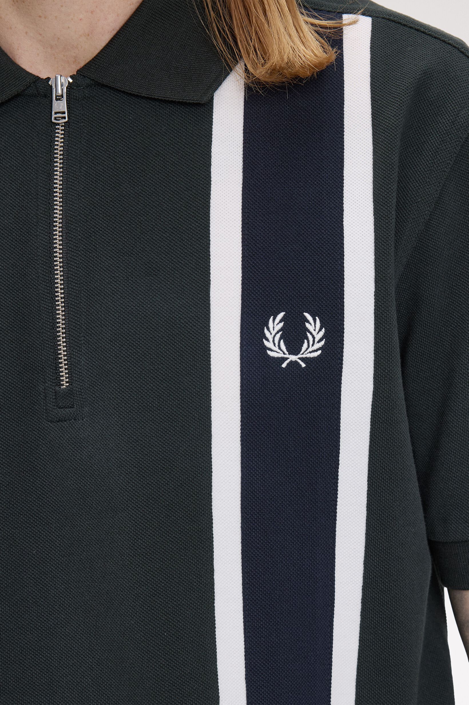 FRED PERRY 「Tramline Polo Shirt／トラムラインポロシャツ」|ポロシャツ|
