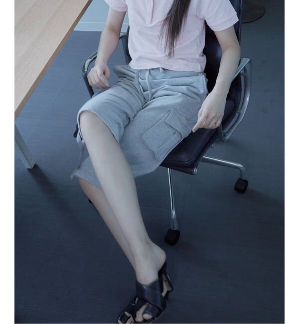PULP「【Geek Office / ギークオフィス】CROPPED SWEAT PANTS」|その他|
