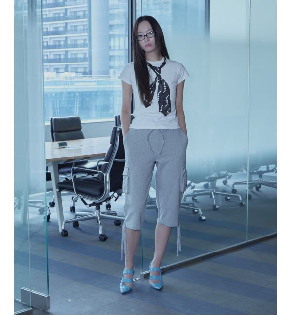 PULP「【Geek Office / ギークオフィス】CROPPED SWEAT PANTS」|その他|