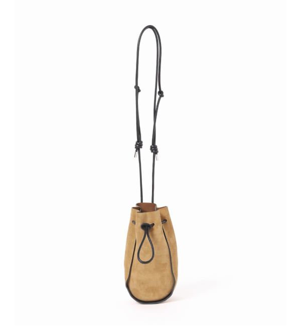 journal standard L'essage「【ITTI/イッチ】HERRIE KINCHAKU POUCH-GPM/MOSSA LDN」|ショルダー・メッセンジャー|