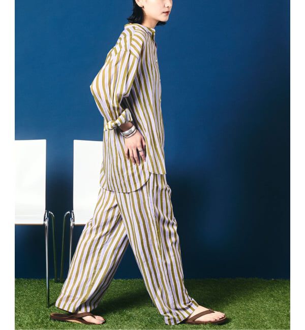 JOURNAL STANDARD「【SARA MALLIKA/サラマリカ】 Cotton Wave Stripe Print PAN」|その他|